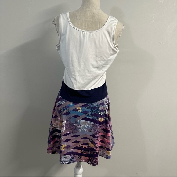 Eleven by Venus Williams Tennis Dress Colorblock Tennis Activewear Built in bra - Picture 4 of 10